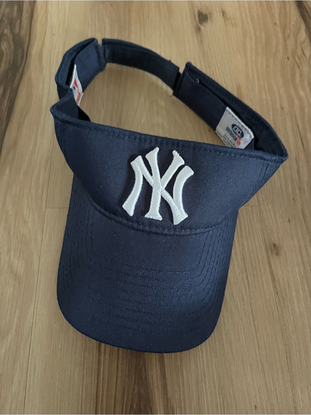 Vintage 1990’s New York Yankees Visor Adult Blue Baseball One Size Team MLB